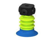 Przysawka piGRIP, warga do worków z pierśc. wzmac., Ø48 mm, 3 mieszki, podstawa typ 1, NPSF 5x1/8" wew., (G.BGI48-2S50.B3.S1.NS518F.00) (9945705) - Piab