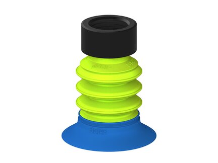 Przysawka piGRIP, warga do worków z pierśc. wzmac., Ø48 mm, 3 mieszki, podstawa typ 1, G1/2" wew., (G.BGI48-2S50.B3.S1.G12F.00) (9916545) - Piab
