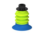 Przysawka piGRIP, warga do worków z pierśc. wzmac., Ø48 mm, 3 mieszki, podstawa typ 1, gwint niski G3/8" zew., (G.BGI48-2S50.B3.S1.GL38M.00) (9914441) - Piab