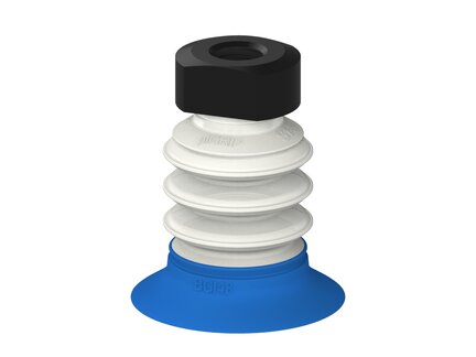 Przysawka piGRIP, warga do worków z pierśc. wzmac., Ø48 mm, 3 mieszki, podstawa typ 1, NPT 1/4" wew.,, FDA (G.BGI48-2S50.B3.S1.NT14F.00.FDA) (9920234) - Piab