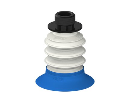 Przysawka piGRIP, warga do worków z pierśc. wzmac., Ø48 mm, 3 mieszki, podstawa typ 1, gwint niski G3/8" zew.,, FDA (G.BGI48-2S50.B3.S1.GL38M.00.FDA) (9916077) - Piab