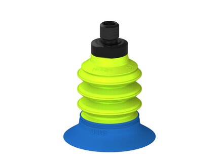 Przysawka piGRIP, warga do worków z pierśc. wzmac., Ø48 mm, 3 mieszki, podstawa typ 1, gwint M10 zew., (G.BGI48-2S50.B3.S1.MM10M.00) (9928401) - Piab