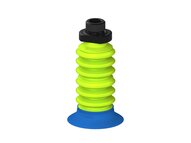 Przysawka piGRIP, warga do worków z pierśc. wzmac., Ø48 mm, 6 mieszków (3+3), podstawa typ 1, G3/8" zew., filtr siatkowy (G.BGI48-2S50.B6.S1.G38M.01) (9914964) - Piab