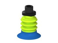 Przysawka piGRIP, warga do worków z pierśc. wzmac., Ø48 mm, 3 mieszki, podstawa typ 1, NPT 3/8" zew., filtr siatkowy (G.BGI48-2S50.B3.S1.NT38M.01) (9914970) - Piab