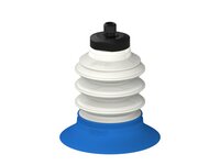 Przysawka piGRIP, warga do worków z pierśc. wzmac., Ø48 mm, 3 mieszki, podstawa typ 1, M6 zew., filtr siatkowy, FDA (G.BGI48-2S50.B3.S1.MM6M.01.FDA) (9954781) - Piab