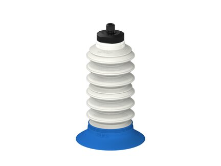 Przysawka piGRIP, warga do worków z pierśc. wzmac., Ø48 mm, 6 mieszków, (3+3), podstawa typ 1, M6 zew., filtr siatkowy, FDA (G.BGI48-2S50.B6.S1.MM6M.01.FDA) (9965108) - Piab