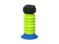Przysawka piGRIP, warga do worków z pierśc. wzmac., Ø48 mm, 6 mieszków (3+3), podstawa typ 1, NPSF 5x1/8" wew., (G.BGI48-2S50.B6.S1.NS518F.00) (9953426) - Piab