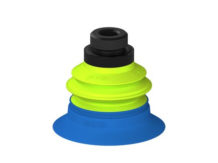 Przysawka piGRIP, warga do worków z pierśc. wzmac.Ø63 mm, 1 mieszek, podstawa typ 1, G1/2" zew., (G.BGI63-2S50.B1.S1.G12M.19) (9955049) - Piab