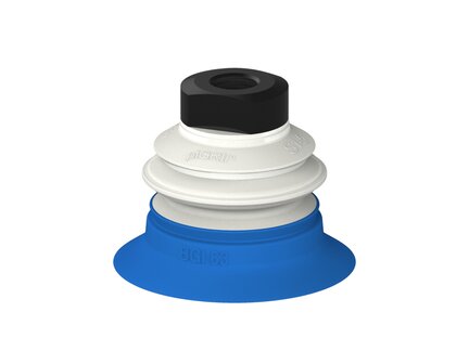 Przysawka piGRIP, warga do worków z pierśc. wzmac.Ø63 mm, 1 mieszek, podstawa typ 1, G1/4" wew., piSAVE 05/60 (G.BGI63-2S50.B1.S1.G14F.15.FDA) (9928228) - Piab