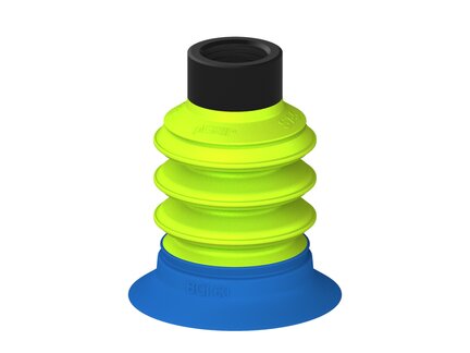Przysawka piGRIP, warga do worków z pierśc. wzmac.Ø63 mm, 3 mieszki, podstawa typ 1, G1/2" wew., (G.BGI63-2S50.B3.S1.G12F.00) (9914369) - Piab