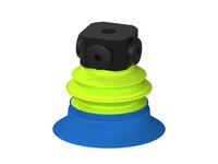 Przysawka piGRIP, warga do worków z pierśc. wzmac.Ø63 mm, 1 mieszek, podstawa typ 1, NPSF 5x1/8" wew., (G.BGI63-2S50.B1.S1.NS518F.00) (9947444) - Piab
