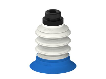 Przysawka piGRIP, warga do worków z pierśc. wzmac.Ø63 mm, 3 mieszki, podstawa typ 1, G1/2" zew.,, FDA (G.BGI63-2S50.B3.S1.G12M.00.FDA) (9919245) - Piab