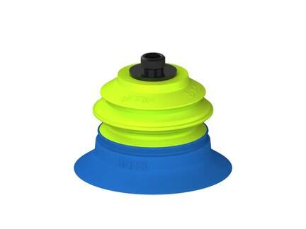 Przysawka piGRIP, warga do worków z pierśc. wzmac.Ø63 mm, 1 mieszek, podstawa typ 1, gwint niski G 1/8" zew., (G.BGI63-2S50.B1.S1.GL18M.00) (9934535) - Piab