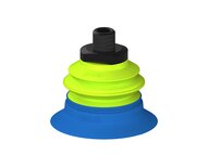 Przysawka piGRIP, warga do worków z pierśc. wzmac.Ø63 mm, 1 mieszek, podstawa typ 1, NPT 1/4" zew., (G.BGI63-2S50.B1.S1.NT14M.00) (9915477) - Piab