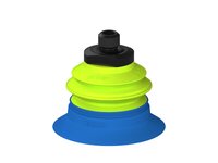 Przysawka piGRIP, warga do worków z pierśc. wzmac.Ø63 mm, 1 mieszek, podstawa typ 1, M12 zew., filtr siatkowy (G.BGI63-2S50.B1.S1.MM12M.01) (9914846) - Piab