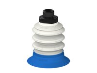 Przysawka piGRIP, warga do worków z pierśc. wzmac.Ø63 mm, 3 mieszki, podstawa typ 1, G3/8" zew., filtr siatkowy, FDA (G.BGI63-2S50.B3.S1.G38M.01.FDA) (9922142) - Piab