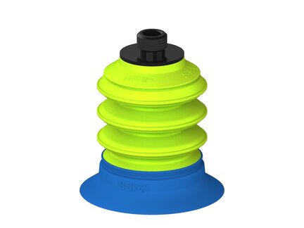 Przysawka piGRIP, warga do worków z pierśc. wzmac.Ø63 mm, 3 mieszki, podstawa typ 1, gwint niski G1/4" zew., (G.BGI63-2S50.B3.S1.GL14M.00) (9927213) - Piab