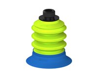 Przysawka piGRIP, warga do worków z pierśc. wzmac.Ø63 mm, 3 mieszki, podstawa typ 1, gwint niski G3/8" zew., piSAVE 05/60 (G.BGI63-2S50.B3.S1.GL38M.15) (9969008) - Piab