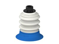 Przysawka piGRIP, warga do worków z pierśc. wzmac.Ø63 mm, 3 mieszki, podstawa typ 1, gwint niski G3/8" zew.,, FDA (G.BGI63-2S50.B3.S1.GL38M.00.FDA) (9942808) - Piab