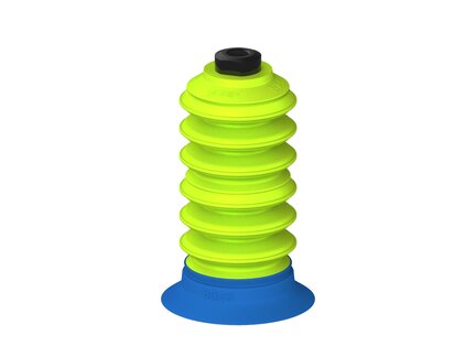 Przysawka piGRIP, warga do worków z pierśc. wzmac.Ø63 mm, 6 mieszków (3+3), podstawa typ 1, NPSF 1/8" wew., filtr siatkowy (G.BGI63-2S50.B6.S1.NS18F.01) (9922274) - Piab