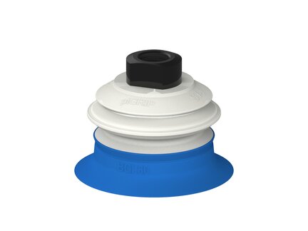 Przysawka piGRIP, warga do worków z pierśc. wzmac.Ø80 mm, Silikon 50°, 1 mieszek, podstawa typ 1, G3/8" wew.,, FDA (G.BGI80S50.B1.S1.G38F.00.FDA) (9916449) - Piab