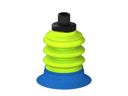 Przysawka piGRIP, warga do worków z pierśc. wzmac.Ø63 mm, 3 mieszki, podstawa typ 1, gwint M14x1 zew., (G.BGI63-2S50.B3.S1.MMF14M.00) (9931853) - Piab