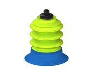 Przysawka piGRIP, warga do worków z pierśc. wzmac.Ø63 mm, 3 mieszki, podstawa typ 1, gwint M8x1 zew., (G.BGI63-2S50.B3.S1.MMF8M.00) (9972297) - Piab