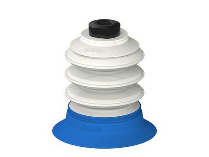 Przysawka piGRIP, warga do worków z pierśc. wzmac.Ø63 mm, 3 mieszki, podstawa typ 1, G1/8" wew.,, FDA (G.BGI63-2S50.B3.S1.G18F.00.FDA) (9935689) - Piab