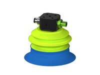 Przysawka piGRIP, warga do worków z pierśc. wzmac.Ø80 mm, Silikon 50°, 1 mieszek, podstawa typ 1, COAX in piGRIP, wys. przepływ, (G.BGI80S50.B1.S1.CSX.00) (9918125) - Piab