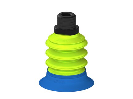 Przysawka piGRIP, warga do worków z pierśc. wzmac.Ø63 mm, 3 mieszki, podstawa typ 1, NPT 1/2" zew., (G.BGI63-2S50.B3.S1.NT12M.00) (9915138) - Piab