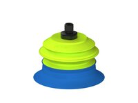 Przysawka piGRIP, warga do worków z pierśc. wzmac.Ø80 mm, Silikon 50°, 1 mieszek, podstawa typ 1, gwint M10 zew., (G.BGI80S50.B1.S1.MM10M.00) (9915375) - Piab