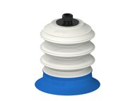 Przysawka piGRIP, warga do worków z pierśc. wzmac.Ø80 mm, Silikon 50°, 3 mieszki, podstawa typ 1, gwint niski G1/4" zew.,, FDA (G.BGI80S50.B3.S1.GL14M.00.FDA) (9943569) - Piab