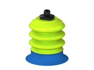 Przysawka piGRIP, warga do worków z pierśc. wzmac.Ø80 mm, Silikon 50°, 3 mieszki, podstawa typ 1, M12 zew., (G.BGI80S50.B3.S1.MM12M.00) (9953064) - Piab