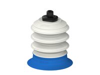 Przysawka piGRIP, warga do worków z pierśc. wzmac.Ø80 mm, Silikon 50°, 3 mieszki, podstawa typ 1, M12 zew.,, FDA (G.BGI80S50.B3.S1.MM12M.00.FDA) (9947619) - Piab