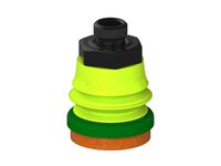 Przysawka piGRIP, warga piankowa, Ø25 mm, pianka NR (mocna), 1 mieszek, podstawa typ 1, G1/8" zew., (G.FLI25F.B1.S1.G18M.00) (9906072) - Piab