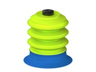 Przysawka piGRIP, warga do worków z pierśc. wzmac.Ø80 mm, Silikon 50°, 3 mieszki, podstawa typ 1, (G.BGI80S50.B3.S1.MM5F.00) (9933986) - Piab