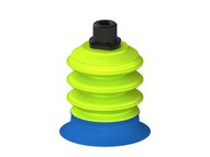 Przysawka piGRIP, warga do worków z pierśc. wzmac.Ø80 mm, Silikon 50°, 3 mieszki, podstawa typ 1, NPT 1/2" zew., (G.BGI80S50.B3.S1.NT12M.00) (9922000) - Piab