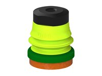 Przysawka piGRIP, warga piankowa, Ø25 mm, pianka NR (mocna), 1 mieszek, podstawa typ 1, (G.FLI25F.B1.S1.MM6F.00) (9916868) - Piab