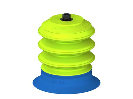 Przysawka piGRIP, warga do worków z pierśc. wzmac.Ø80 mm, Silikon 50°, 3 mieszki, podstawa typ 1, (G.BGI80S50.B3.S1.G18MR.00) (9945898) - Piab