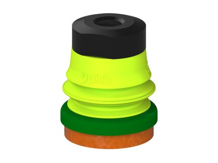 Przysawka piGRIP, warga piankowa, Ø25 mm, pianka NR (mocna), 1 mieszek, podstawa typ 1, (G.FLI25F.B1.S1.MM8F.00) (9946843) - Piab
