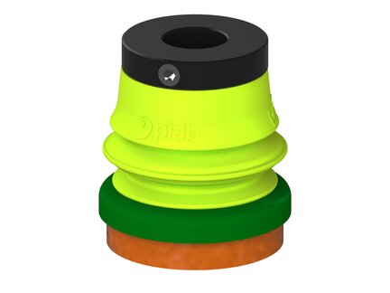 Przysawka piGRIP, warga piankowa, Ø25 mm, pianka NR (mocna), 1 mieszek, podstawa typ 1, (G.FLI25F.B1.S1.PD08X.00) (9918618) - Piab