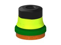 Przysawka piGRIP, warga piankowa, Ø25 mm, pianka NR (mocna), bez mieszków, podstawa typ 1, (G.FLI25F.F.S1.MM8F.00) (9912434) - Piab