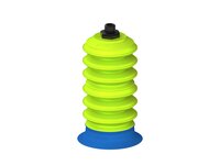 Przysawka piGRIP, warga do worków z pierśc. wzmac.Ø80 mm, Silikon 50°, 6 mieszków (3+3), podstawa typ 1, G1/4" zew., (G.BGI80S50.B6.S1.G14M.00) (9931252) - Piab