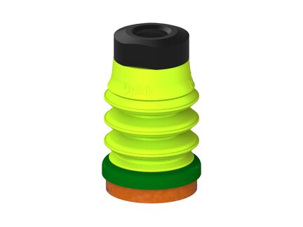 Przysawka piGRIP, warga piankowa, Ø25 mm, pianka NR (mocna), 3 mieszki, podstawa typ 1, (G.FLI25F.B3.S1.MM10F.00) (9931128) - Piab