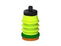 Przysawka piGRIP, warga piankowa, Ø25 mm, pianka NR (mocna), 3 mieszki, podstawa typ 1, M6 zew., filtr siatkowy (G.FLI25F.B3.S1.MM6M.01) (9906443) - Piab