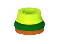 Przysawka piGRIP, warga piankowa, Ø25 mm, pianka NR (mocna), bez mieszków, podstawa typ 1 (G.FLI25F.F.S1.XXX.00) (9905727) - Piab