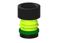 Przysawka piGRIP, warga piankowa, Ø25 mm, pianka EPDM (miękka), 1 mieszek, podstawa typ 1, G1/2" wew., (G.FLI25S.B1.S1.G12F.00) (9942755) - Piab