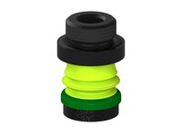 Przysawka piGRIP, warga piankowa, Ø25 mm, pianka EPDM (miękka), 1 mieszek, podstawa typ 1, G1/2" zew., (G.FLI25S.B1.S1.G12M.00) (9907728) - Piab