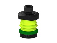 Przysawka piGRIP, warga piankowa, Ø25 mm, pianka EPDM (miękka), 1 mieszek, podstawa typ 1, M12 zew., (G.FLI25S.B1.S1.MM12M.00) (9912887) - Piab