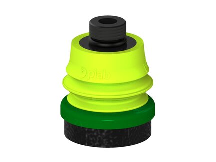 Przysawka piGRIP, warga piankowa, Ø25 mm, pianka EPDM (miękka), 1 mieszek, podstawa typ 1, (G.FLI25S.B1.S1.G18MR.00) (9944895) - Piab